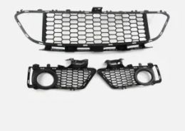 FOR BMW 3 SERIES F30 F31 F35 M SPORT FRONT BUMPER CENTER & SIDE FOG LIGHT GRILLE