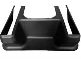 Anti-kick rail protection retrofit accessories