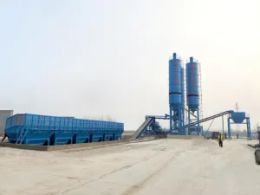 Stabilized soil mixing plant