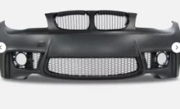 NEW FULL Front bumper with grills M1 Look and style For BMW e81 e82 e87 e88