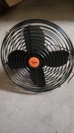 Metal cooling device (electric fan) for mobile work shop