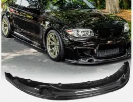 Front Bumper Lip Spoiler Chin BODYKIT Fit For BMW E82 1M Coupe 11-18