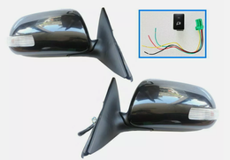 New LED Auto Power Fold Mirror Set For 2007~2011 Toyota Camry L & R 