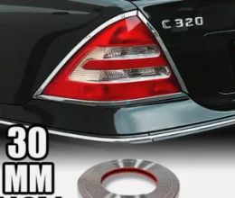 Molding Trim Exterior Guard Lower Window Side Door Strip Roof 30mm 3m 2019