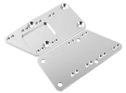 The conversion motor is mounted with an adjustable plate