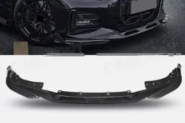 For BMW G22 G23 M440i M-Sport 2021+ Front Bumper Lip Splitter Carbon Fiber