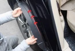 Suitable for 23-24 Toyota Land Cruiser mudguard fender liner