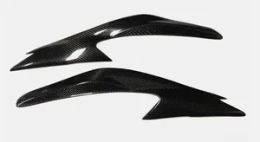 Carbon fiber headlights, light brow covers