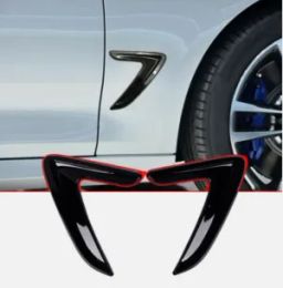  Car Side Fender Air Flow Vent Decor Cover Trim Accessories Suitable for BMW