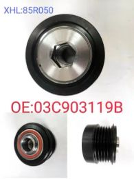 Overrunning alternator pulley