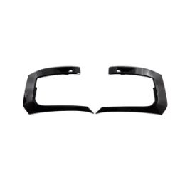 Pickup headlight eyebrow trim patch