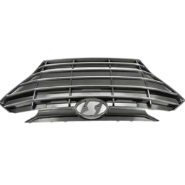 Front bumper upper chrome black grille for Hyundai Elantra 19 -20
