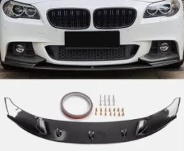 Carbon Fiber Front Bumper Splitter Lip For 2011-2016 BMW F10 5 Series M Sport