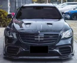 Suitable for W222 Mercedes Benz S-Class S63 S65 front lip rear lip front shovel