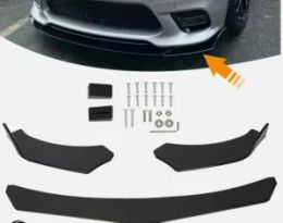 For Universal Front Bumper Lip Chin Spoiler Splitter Protector Diffuser Body