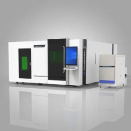 High Power Full Cover Fiber Laser Cutting Machine   HN-3015GA