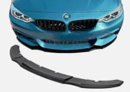 Made for 14-20 BMW F32 F33 F36 M-Sport Only PU Front Bumper Lip Spoiler