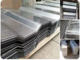 Galvanized tile