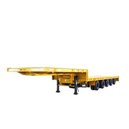 5 Axles Extendable Lowbed Trailer