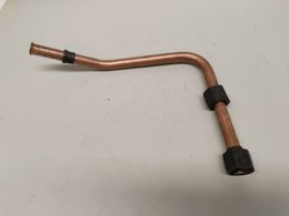 Air compressor discharge water pipe