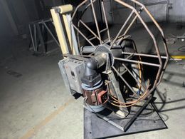 Electric line winding system