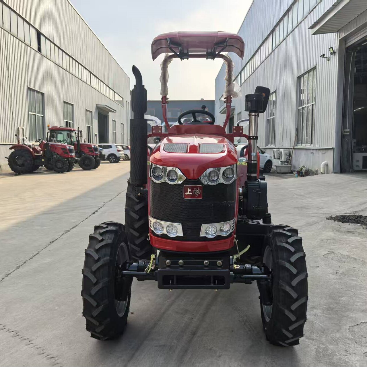 Tractor 504 Compact Farm Tractor &ndash; Diesel-Powered, Loader-Ready