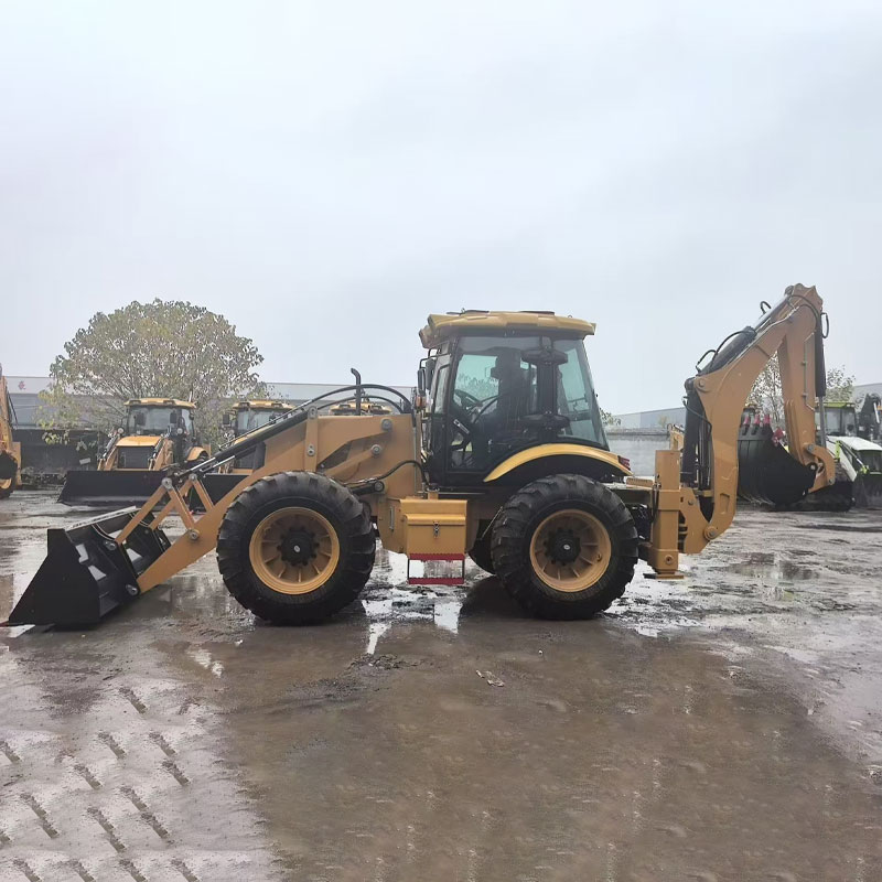 Shanlin Heavy Industry - Model 388 Excavator Loader - Four-Wheel Steering