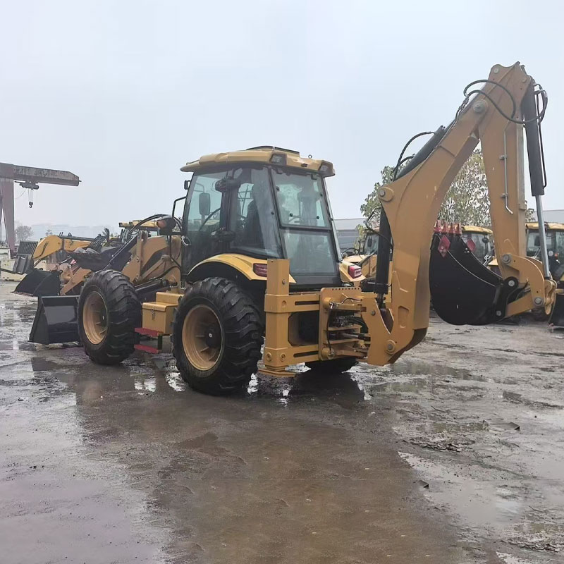 Shanlin Heavy Industry - Model 388 Excavator Loader - Four-Wheel Steering