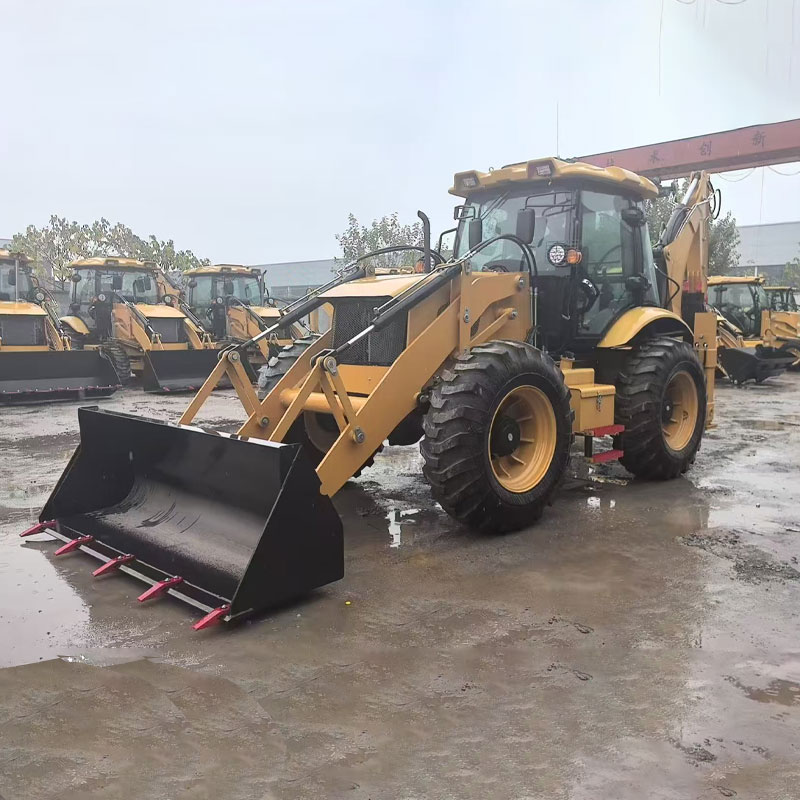 Shanlin Heavy Industry - Model 388 Excavator Loader - Four-Wheel Steering