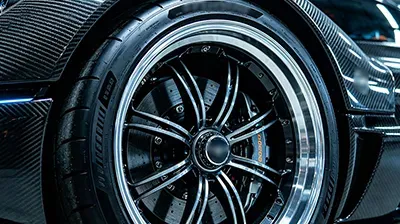 Pirelli Cyber Tire Test on Pagani Utopia Across
