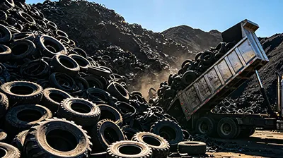 Passenger Car Tire Recycling Surges
