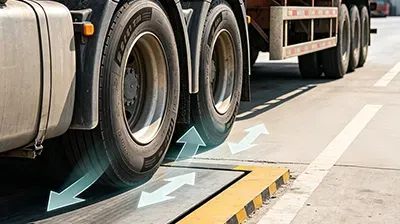 Why does overloading cause tire damage?