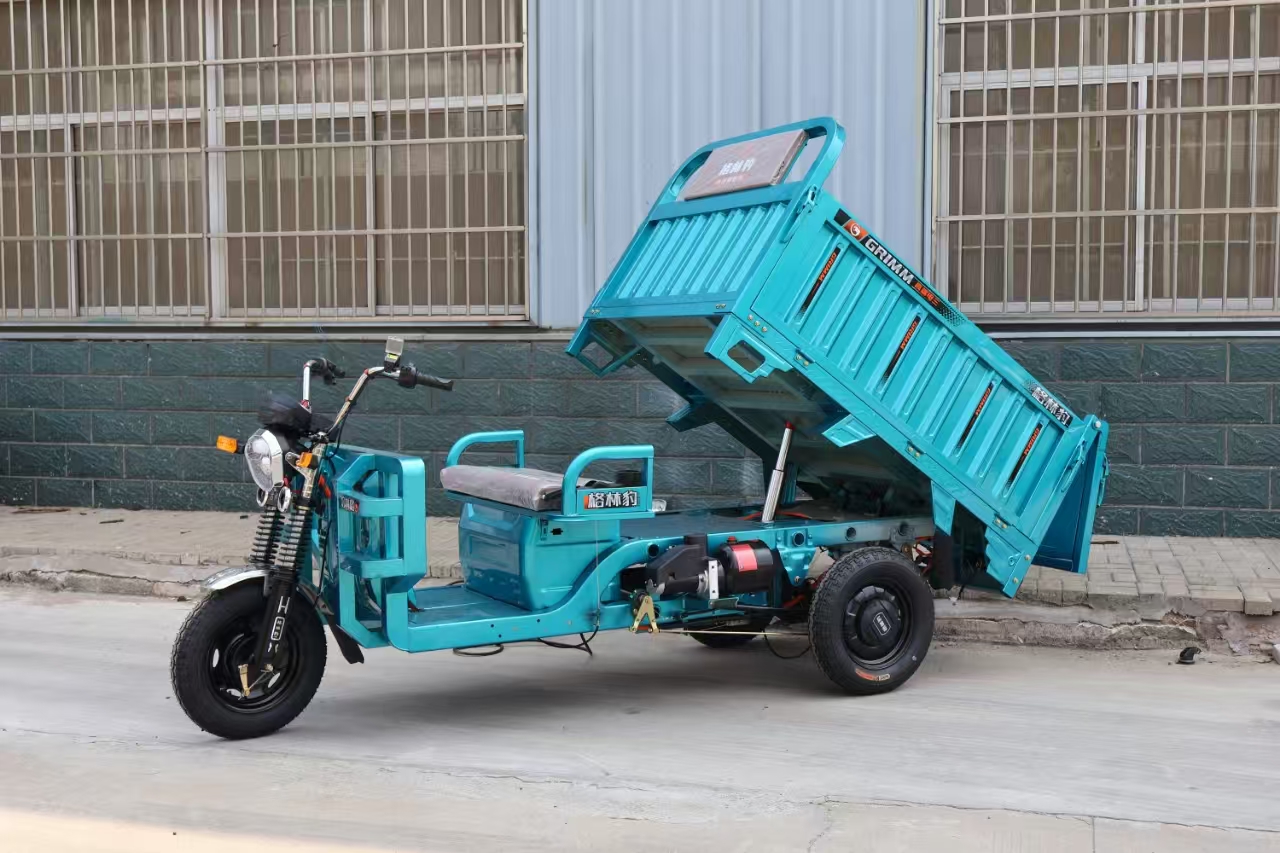 Non-highway electric wheel cargo dump truck 