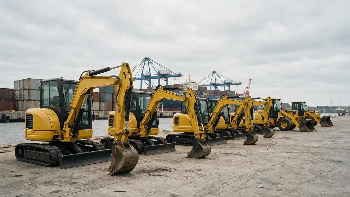 "Small Size" Opens Big Markets: Chinese Compact Construction Machinery Exports Reach New Frontiers(Oct 23)
