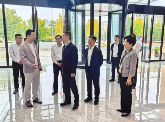 湖北省委常委、统战部长宁咏调研国联股份冷链多多华中(浠水)蛋品交易中心